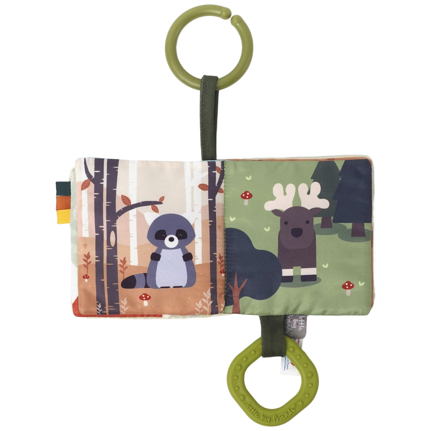 Livre en tissu bébé Forêt (Little Big Friends) - Image 7