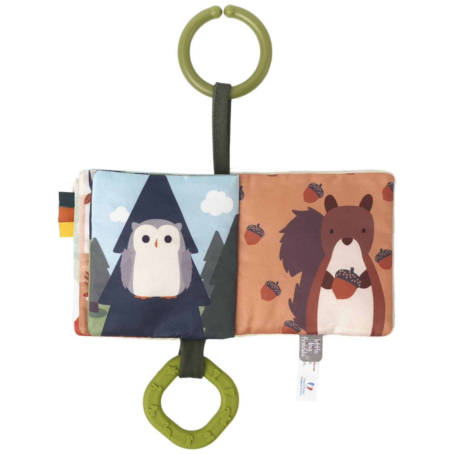 Livre en tissu bébé Forêt (Little Big Friends) - Image 8