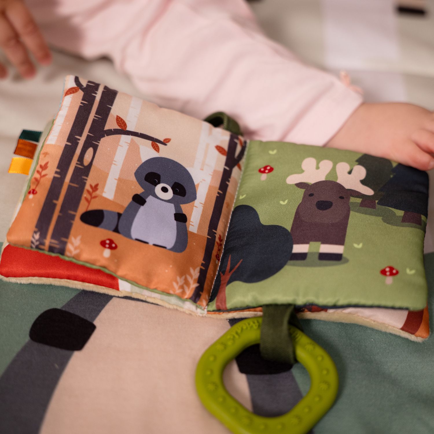 Livre en tissu bébé Forêt (Little Big Friends) - Image 5