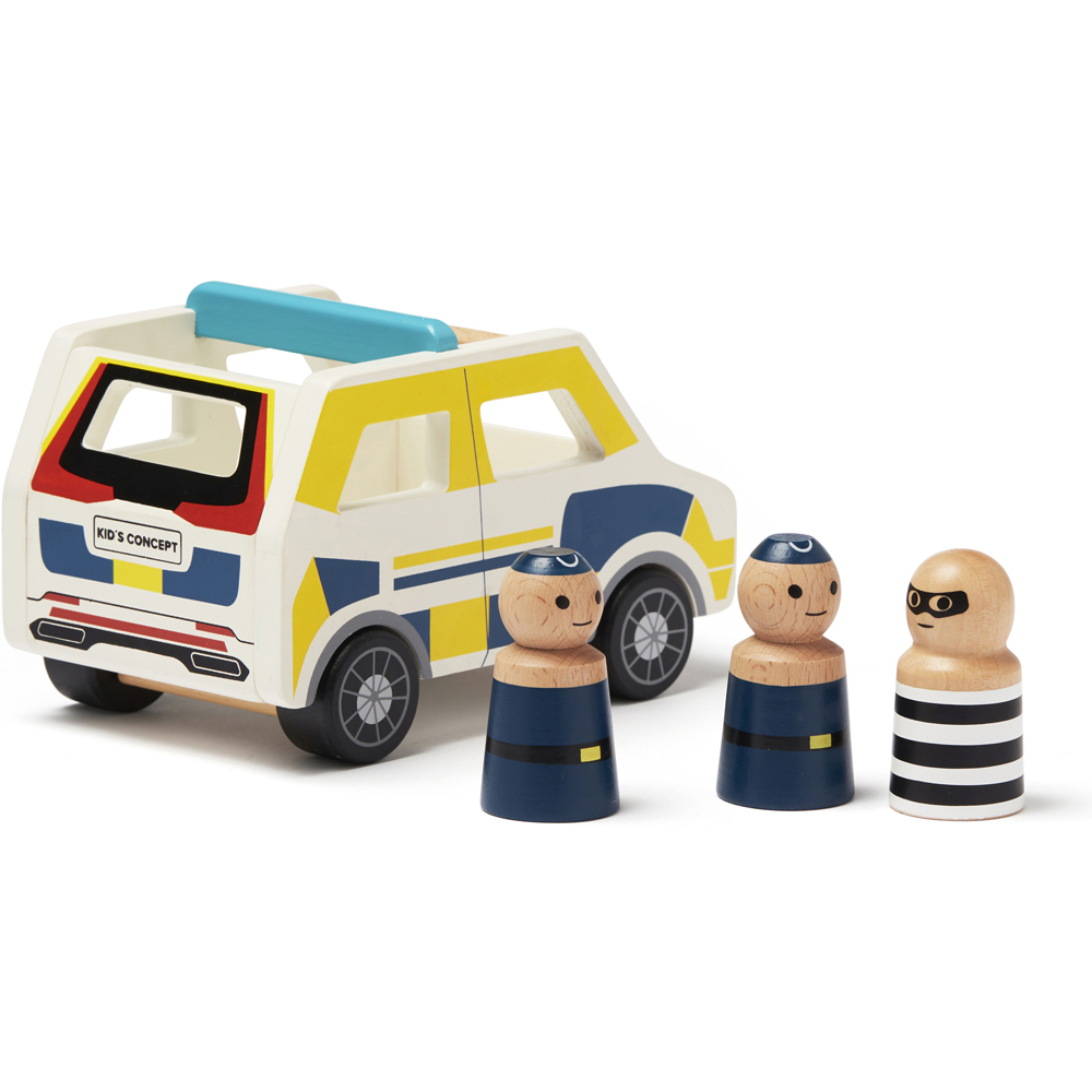 Voiture de police en bois Aiden