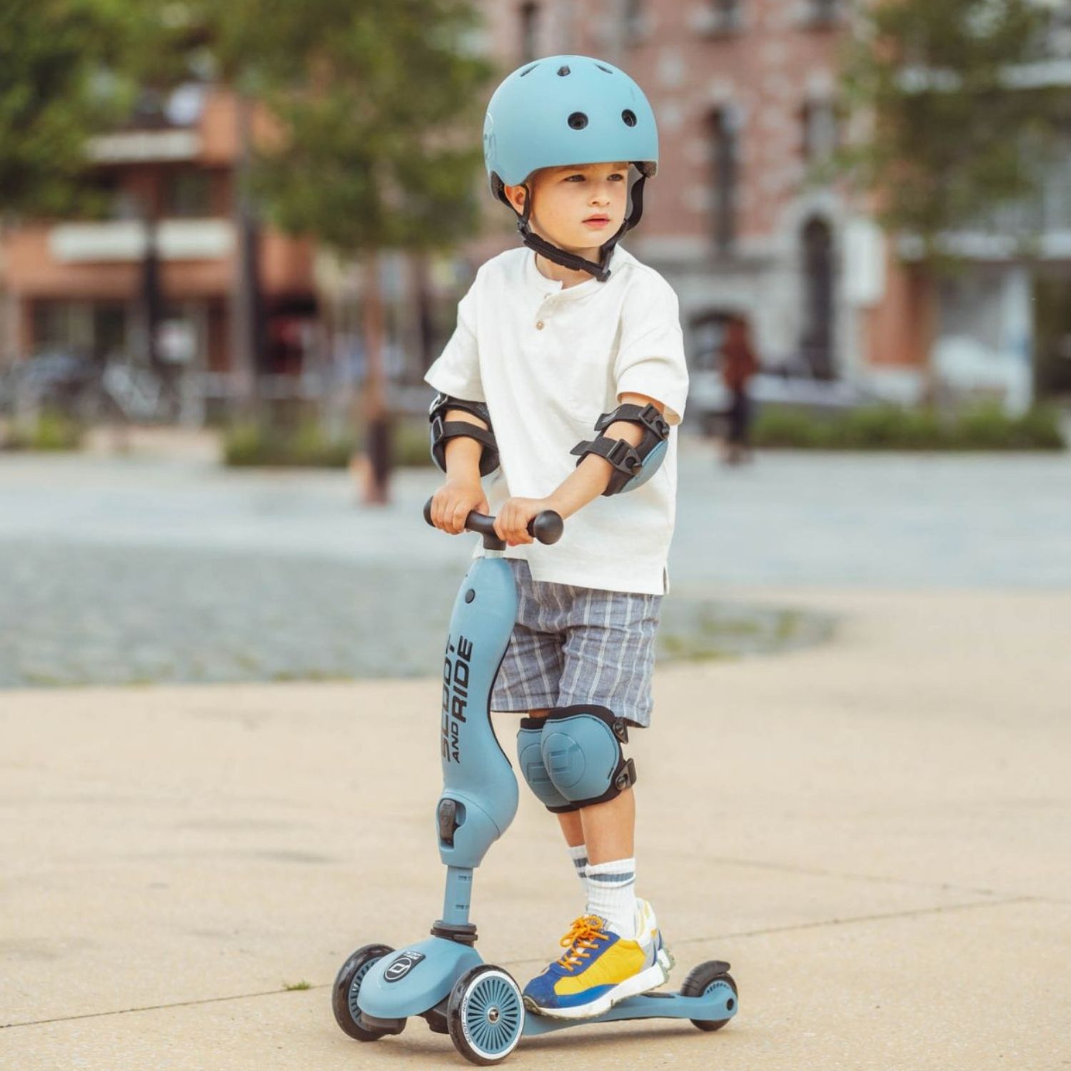 Porteur évolutif en trottinette Highwaykick 1 Steel (Scoot and ride) - Image 3