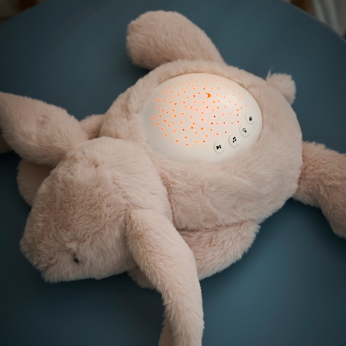 Veilleuse projecteur Lapidou Lapin beige (Nattou) - Image 3