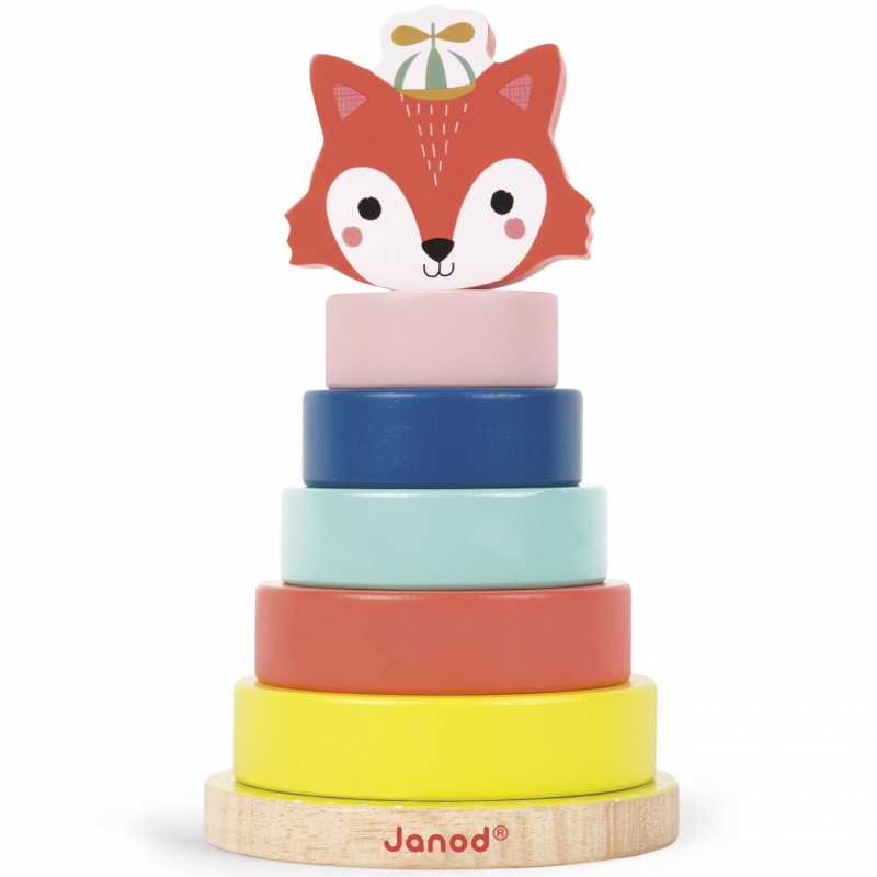 Jeu à empiler renard baby forest (7 pièces)