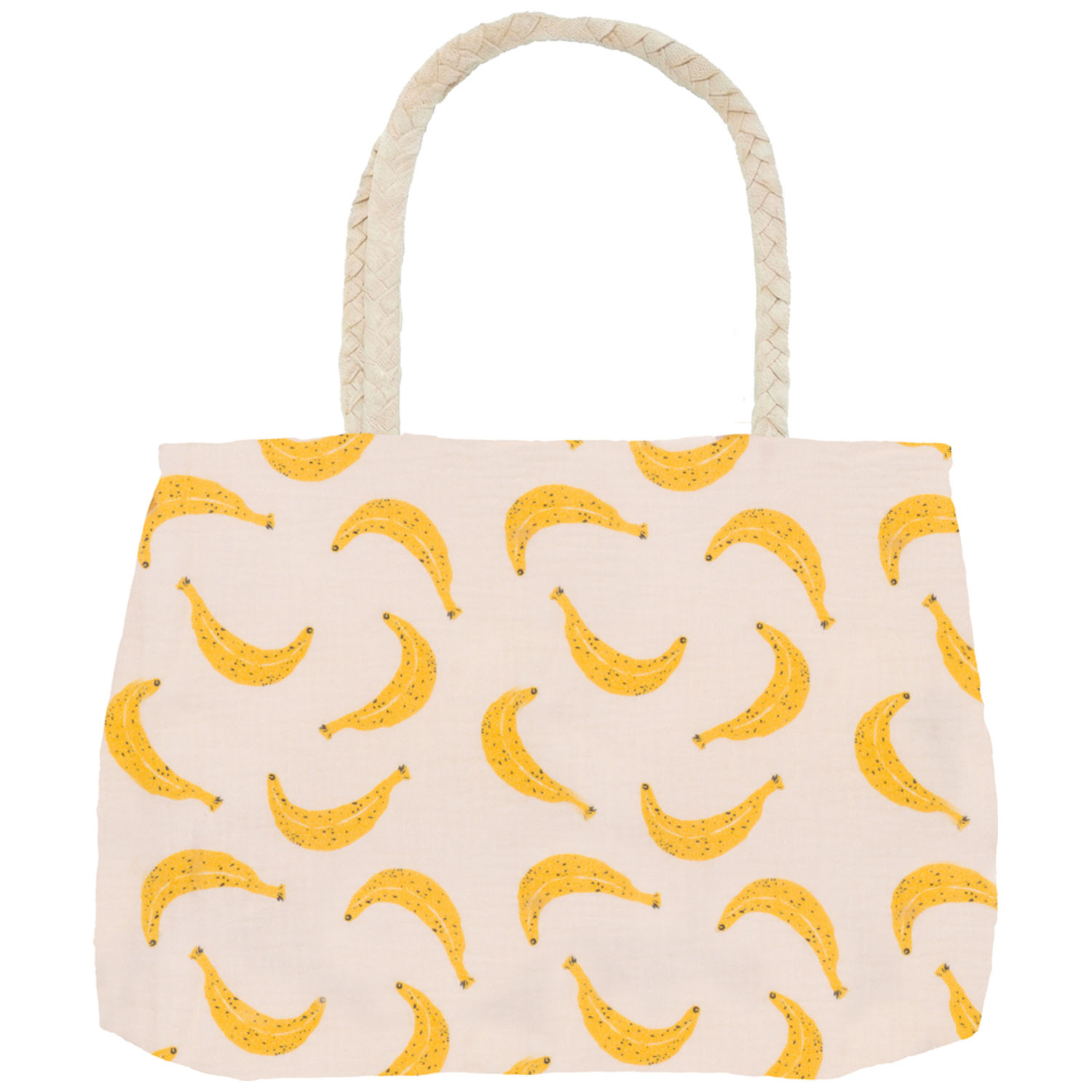 Sac Kasbah anses tressées en gaze de coton bananes