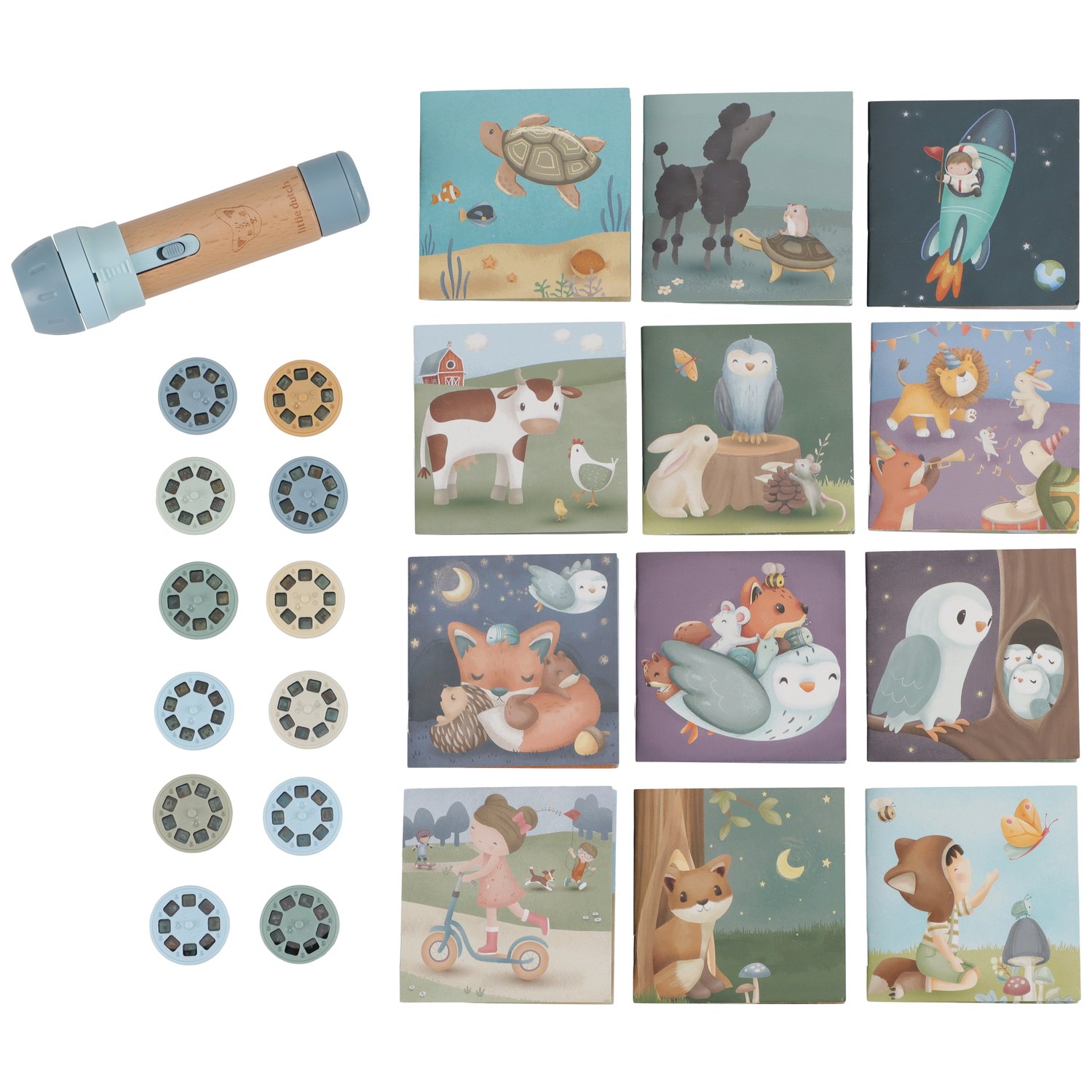 Coffret lampe à histoires Forest Friends (Little Dutch) - Image 7