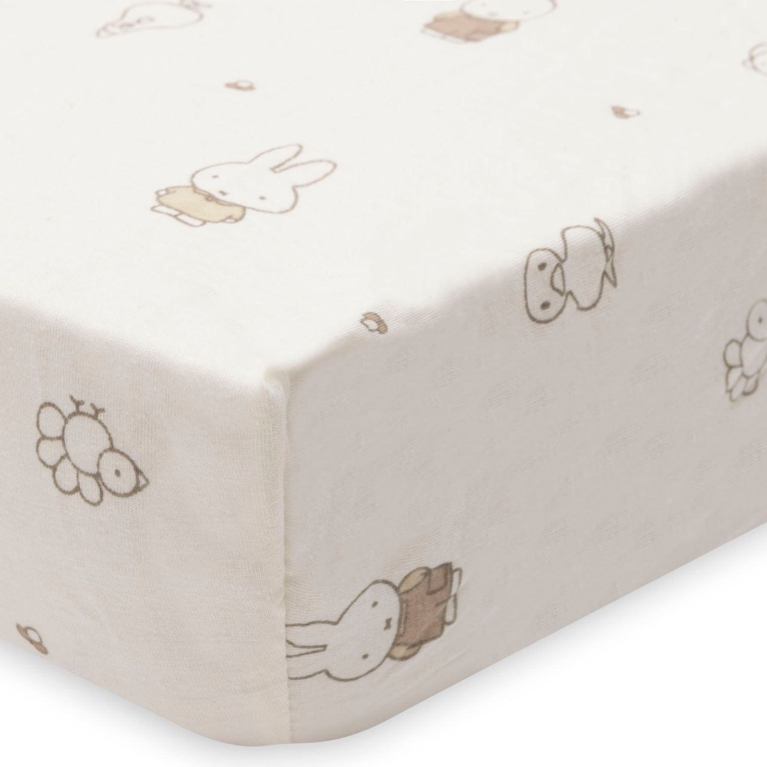 Drap housse en jersey Miffy Family Farm (40 x 80 cm) (Jollein) - Image 5