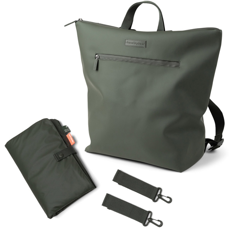 Sac à dos à langer kaki (Done by Deer) - Image 1