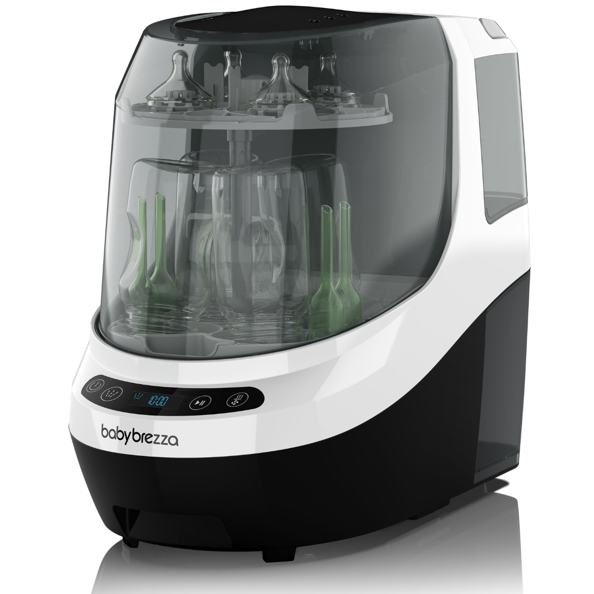 babybrezza - Stérilisateur et sécheur Bottle Washer Pro noir et blanc