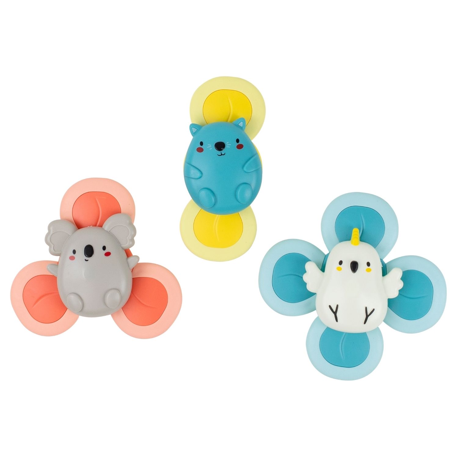 Lot de 3 spinners sensoriels animaux australiens