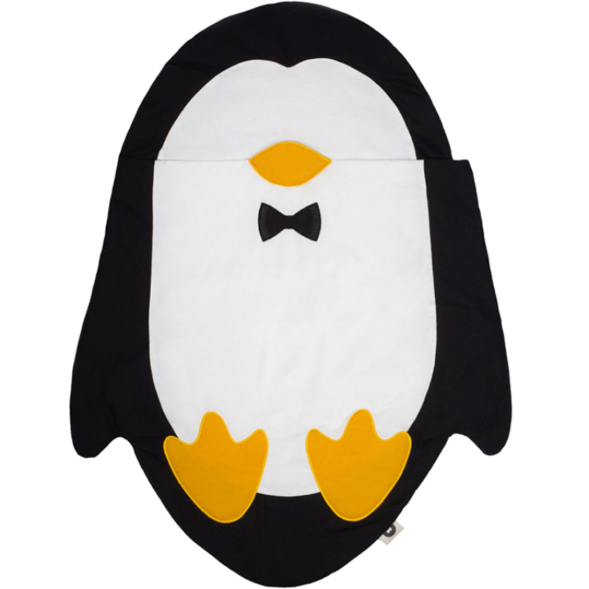 Baby Bites - Nid d'ange Pingouin noir et blanc (85 cm)