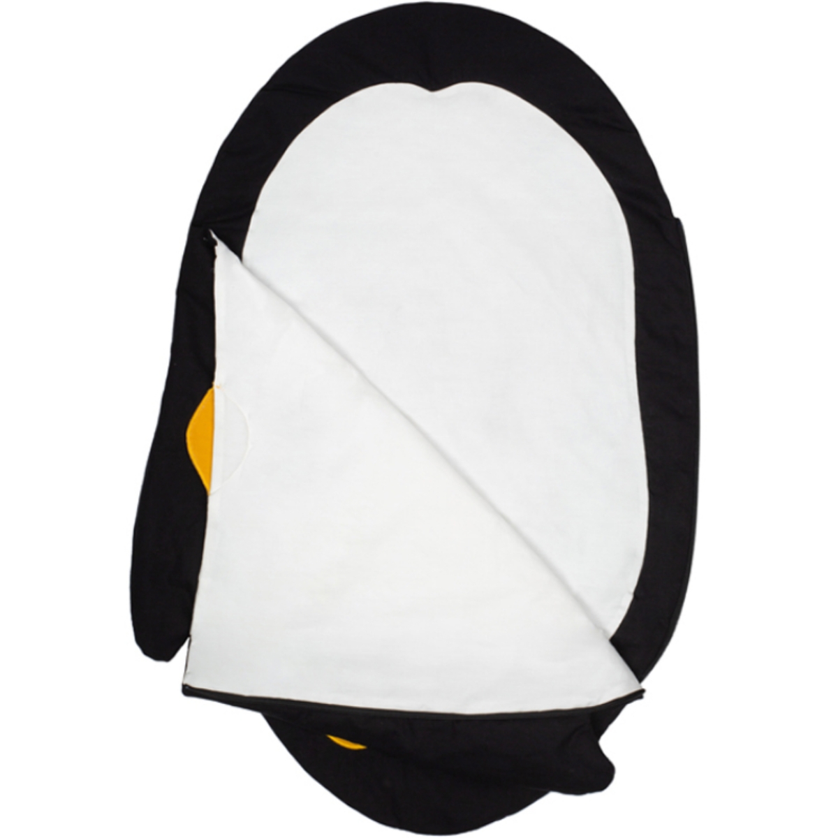 Nid d'ange Pingouin noir et blanc (85 cm) (Baby Bites) - Image 1