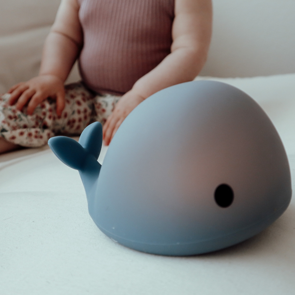 Veilleuse moby rechargeable bleue (12 cm) (FLOW) - Image 2