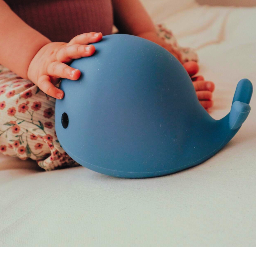 Veilleuse moby rechargeable bleue (12 cm) (FLOW) - Image 4