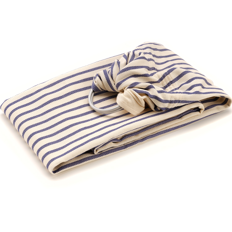 Echarpe de portage Sling sans noeud tissé en coton bio Malo (Neobulle) - Image 5