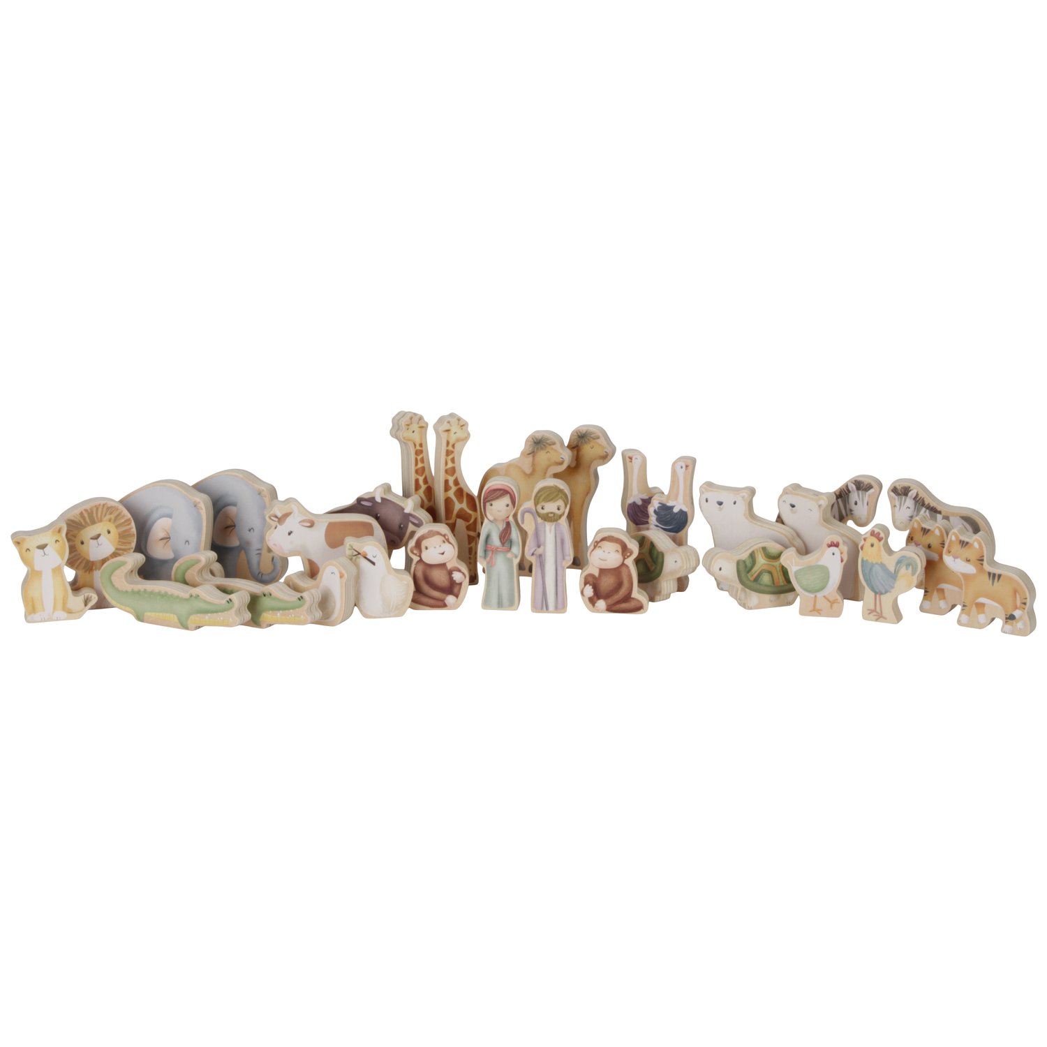 Arche de Noé en bois (30 pièces) (Little Dutch) - Image 7