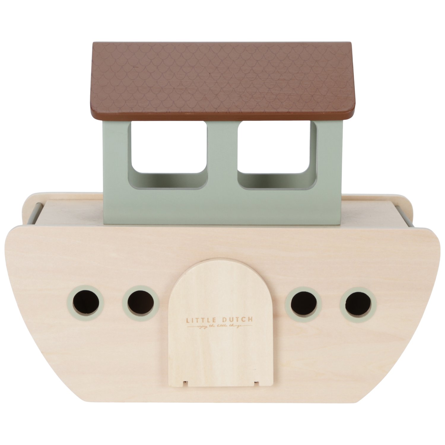 Arche de Noé en bois (30 pièces) (Little Dutch) - Image 8