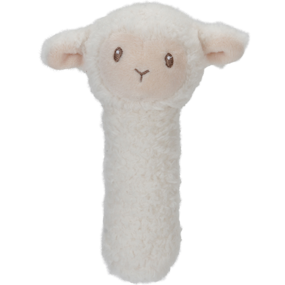 Hochet peluche mouton Little Farm (Little Dutch) - Couverture