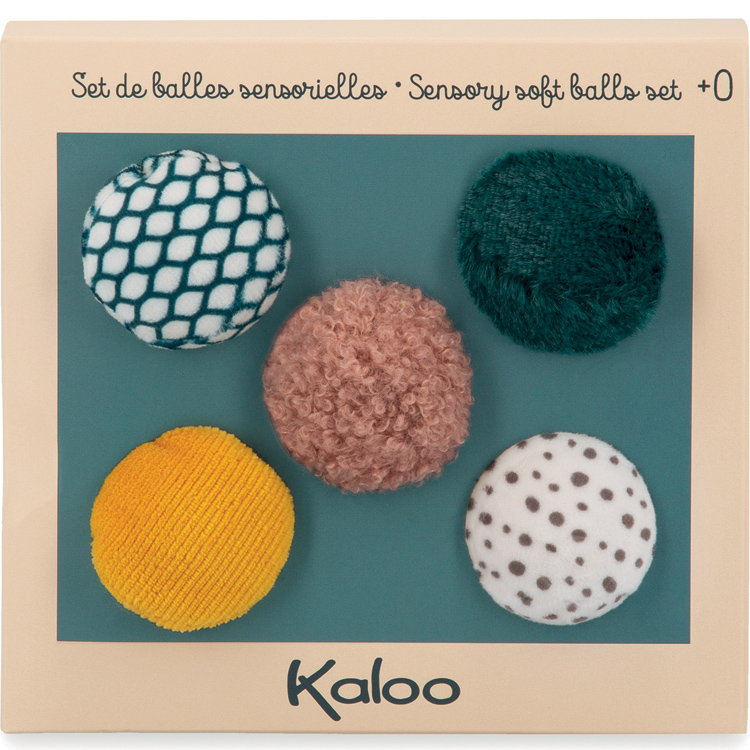 Lot de 5 balles sensorielles Stimuli (Kaloo) - Image 7