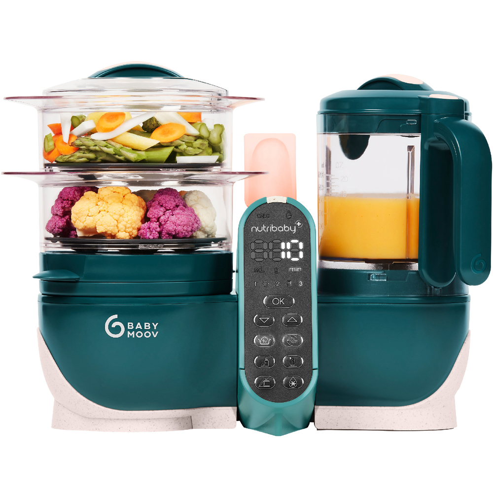 Robot cuiseur Nutribaby+ Opal Green (Babymoov) - Image 1