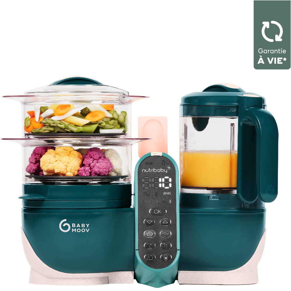 Robot cuiseur Nutribaby+ Opal Green (Babymoov) - Image 8