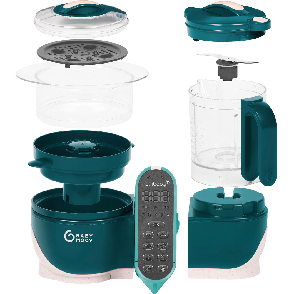 Robot cuiseur Nutribaby+ Opal Green (Babymoov) - Image 9