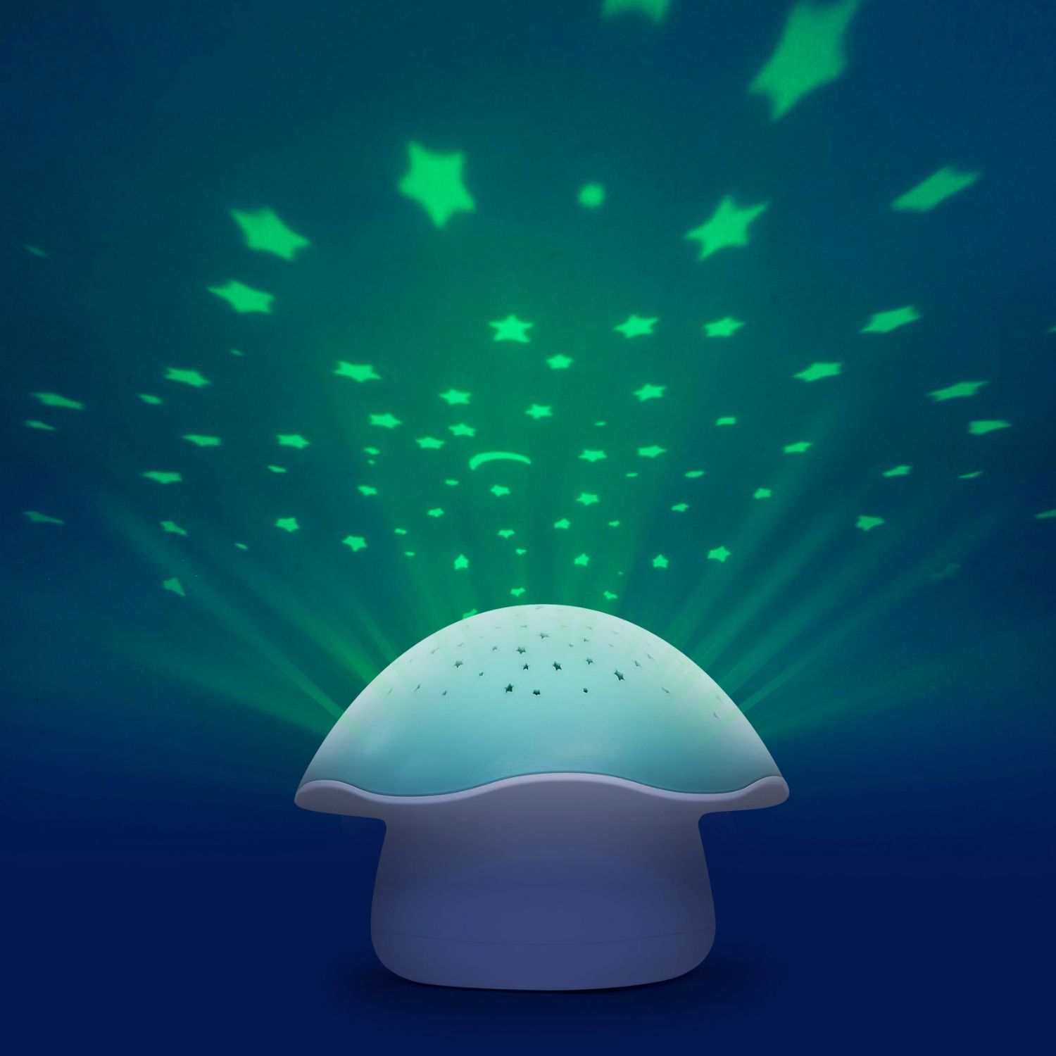 Projecteur d'étoiles Champignon Vert (Pabobo) - Image 2