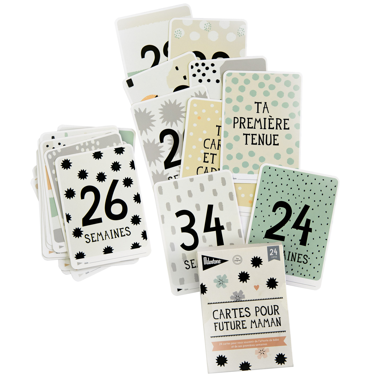 Cartes étapes pour future maman (Milestone) - Image 4