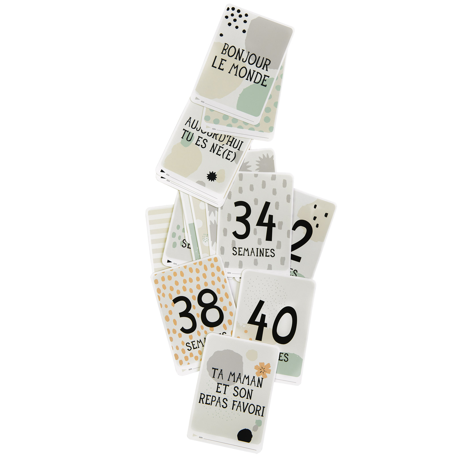 Cartes étapes pour future maman (Milestone) - Image 5