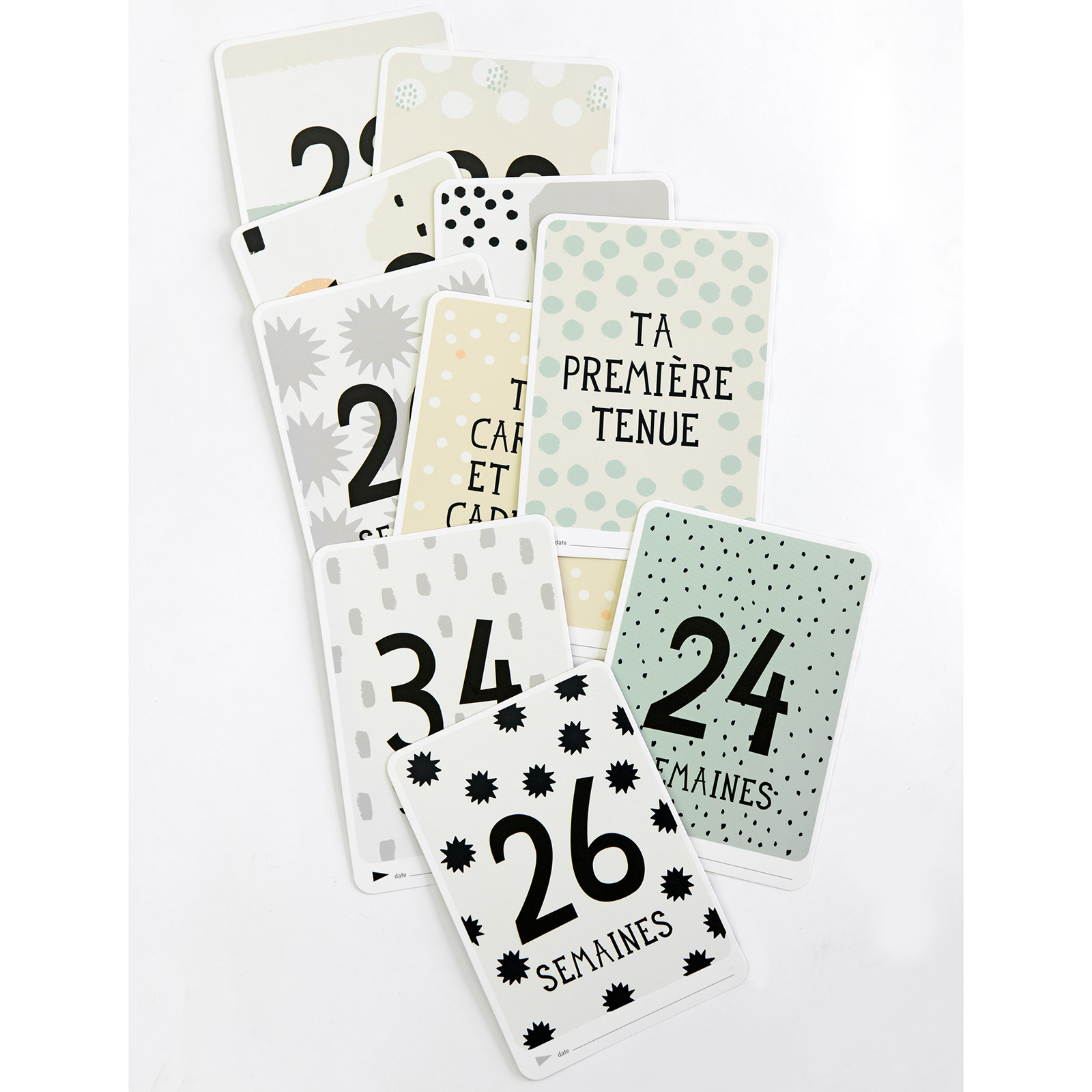 Cartes étapes pour future maman (Milestone) - Image 7