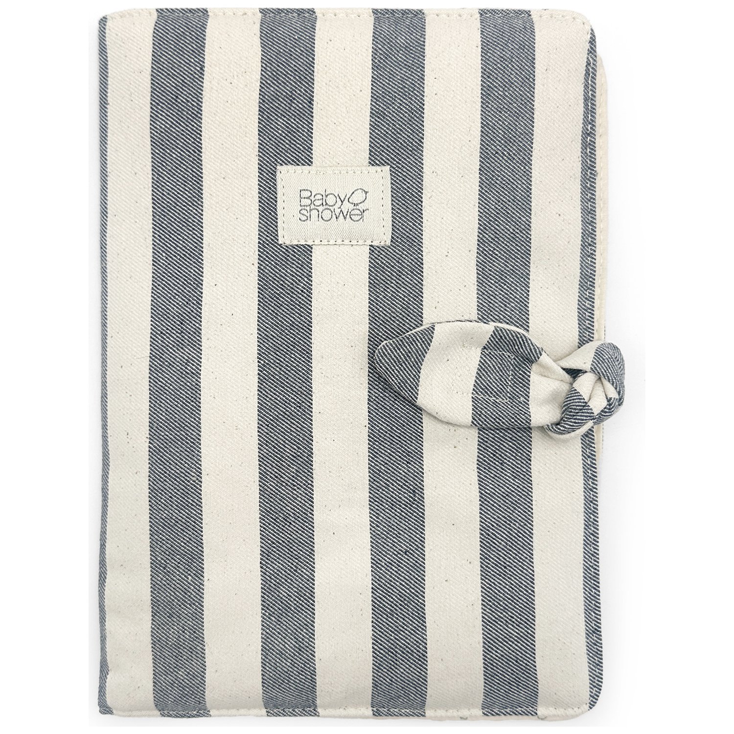 Babyshower - Protège carnet de santé Knot Navy Jean