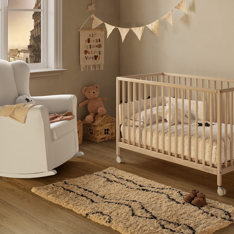 Lit bébé à barreaux Mountain bois (60 x 120 cm) (Micuna) - Image 3