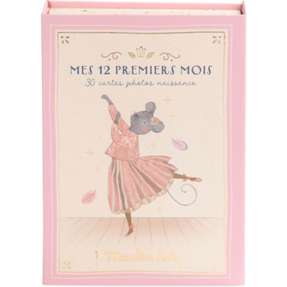 Moulin Roty - Cartes Mes 12 premiers mois La petite école de danse (30 cartes)