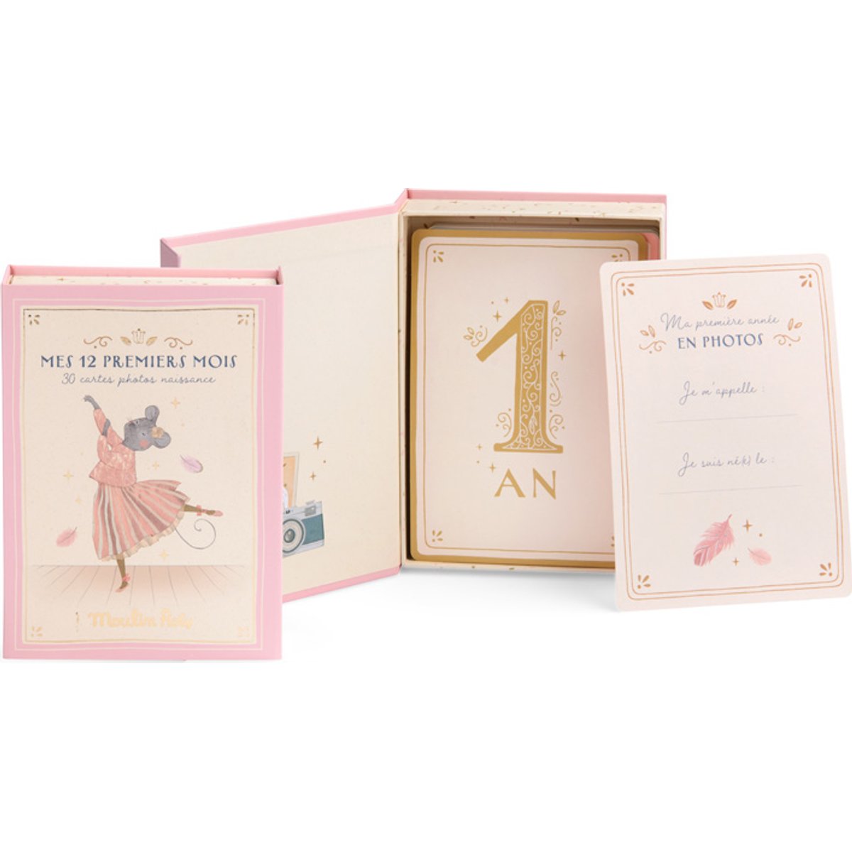 Cartes Mes 12 premiers mois La petite école de danse (30 cartes) (Moulin Roty) - Image 3