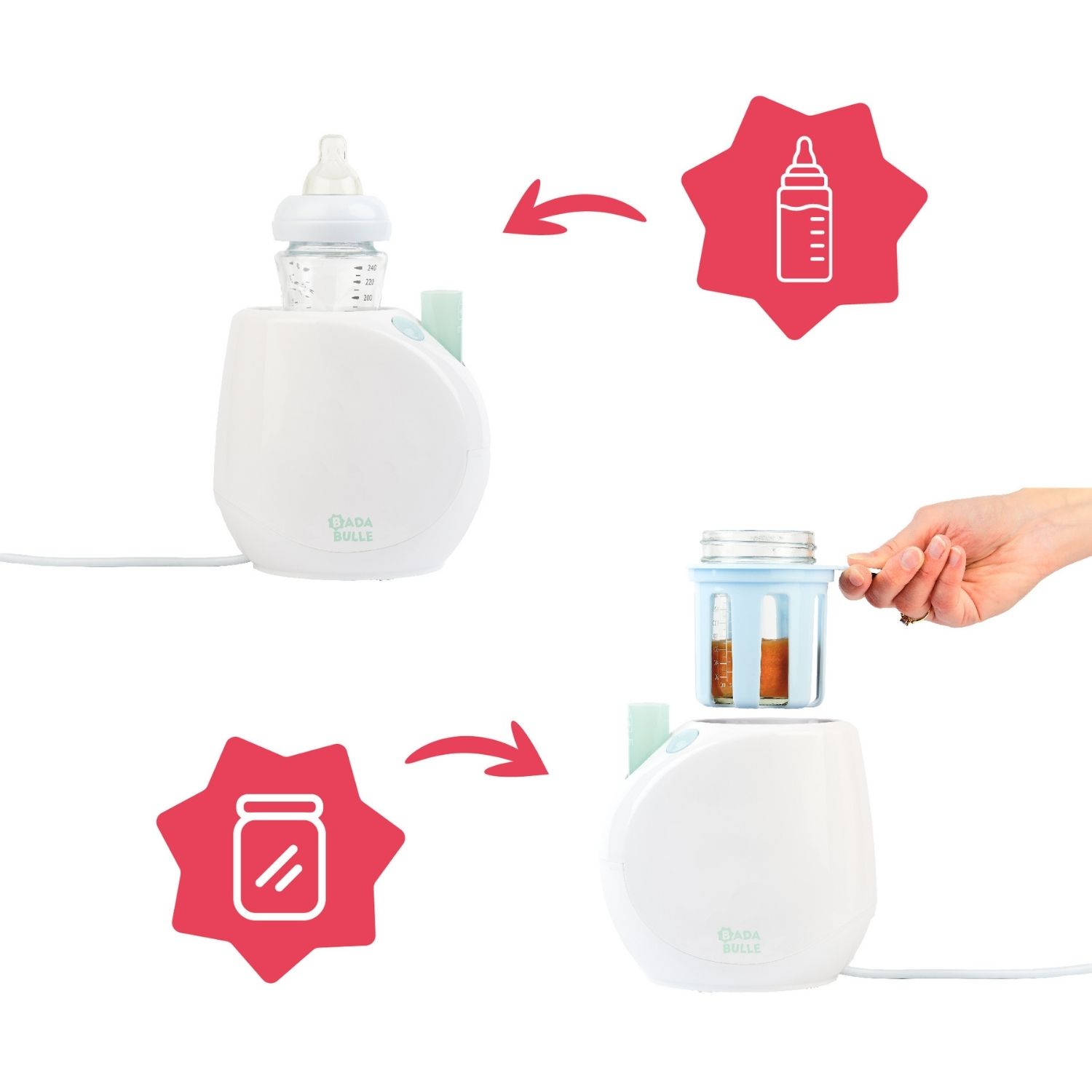 Chauffe biberon Easy+ (Badabulle) - Image 5