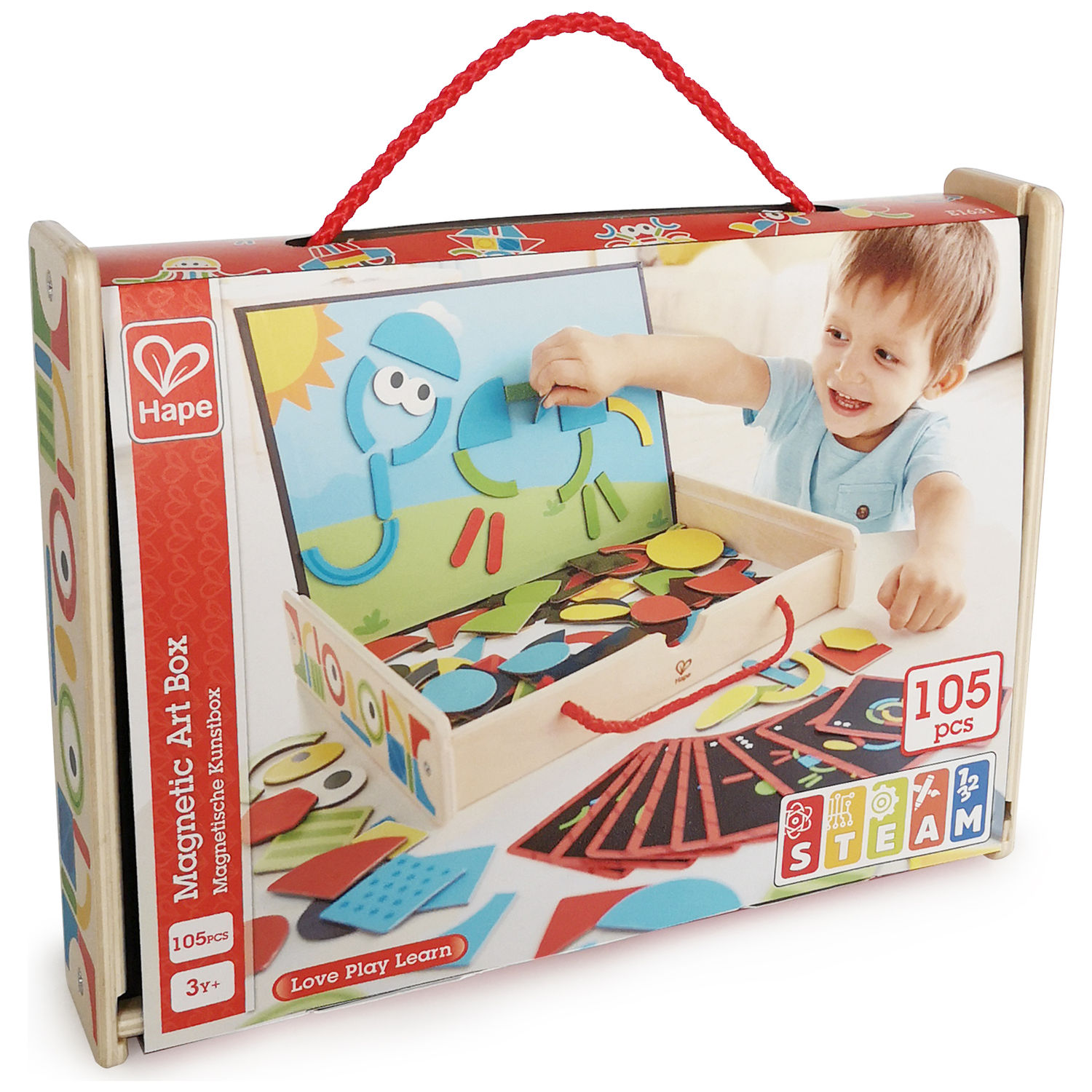 Mallette artistique magnétique