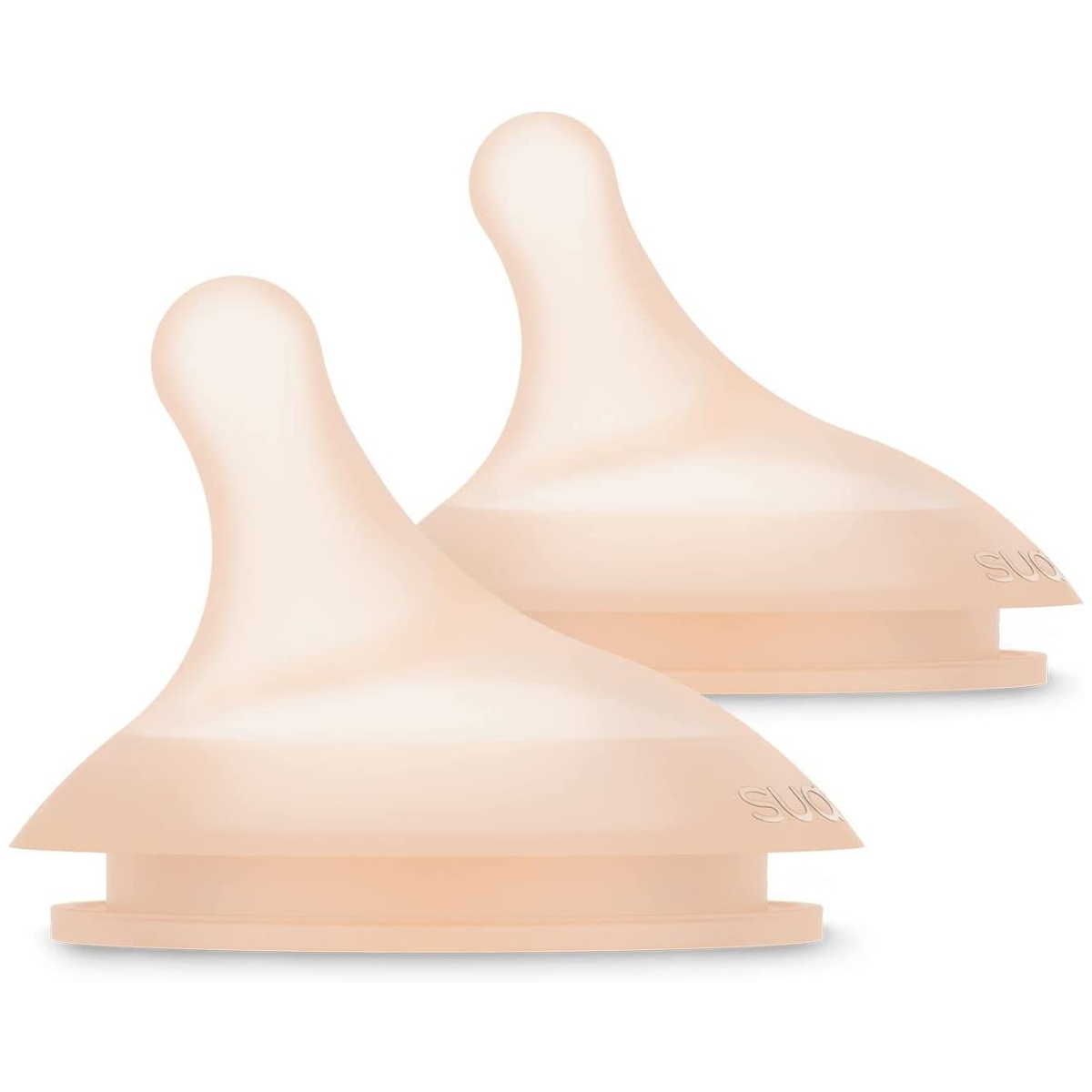 Lot de 2 tétines Allaitement Zerø.Zerø (0m+) (Suavinex) - Image 1