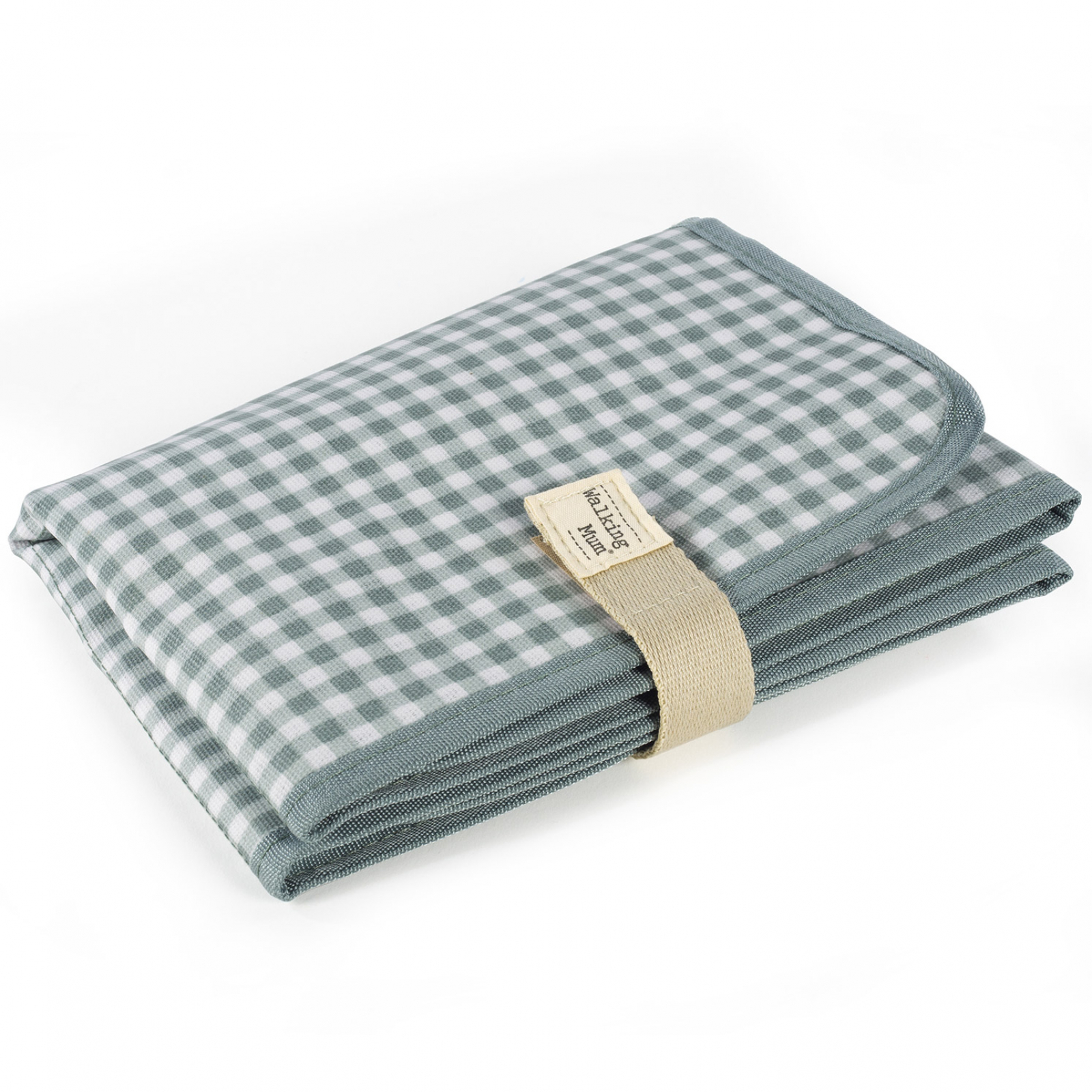 Tapis à langer I love vichy vert (Walking Mum) - Image 4