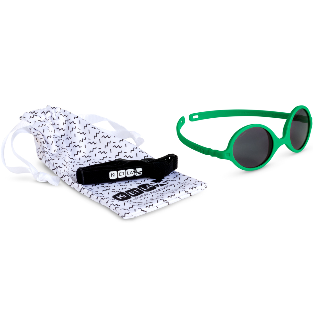 Lunettes de soleil Diabola vert (0-12 mois) (KI ET LA) - Image 6