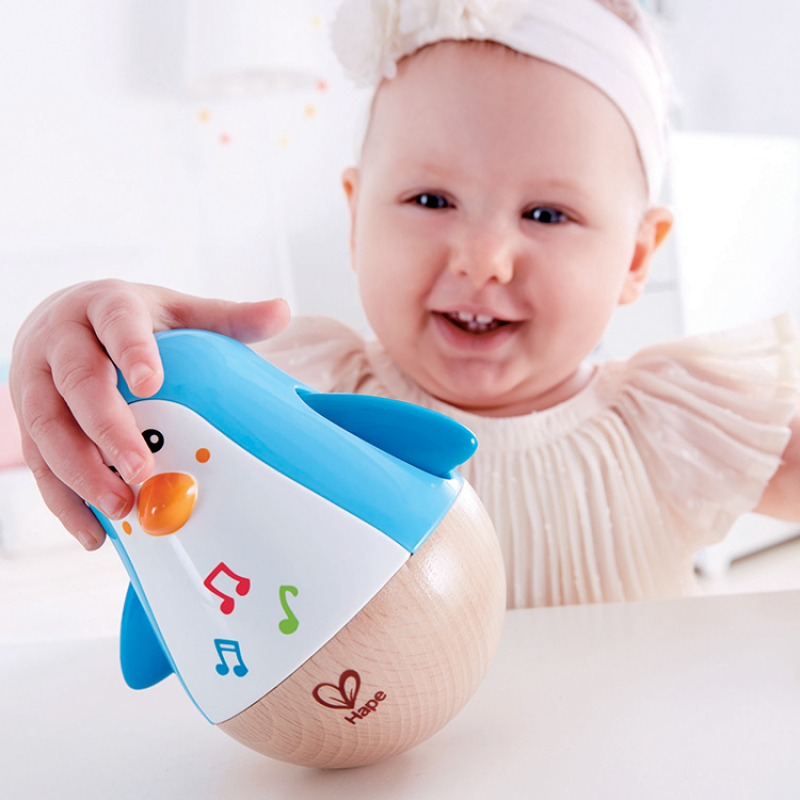 Culbuto pingouin musical (Hape) - Image 3