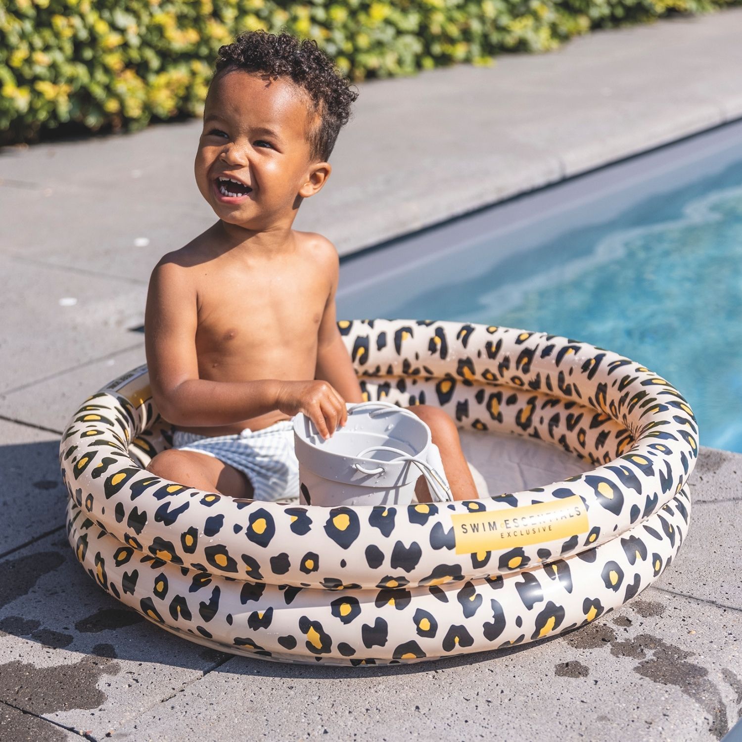 Piscine bébé Léopard beige (60 cm) (Swim Essentials) - Image 5