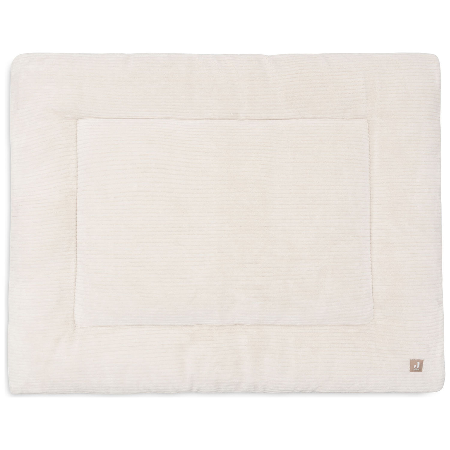 Tapis de jeu Cloudy Rib Oatmeal (75 x 95 cm) (Jollein) - Image 1