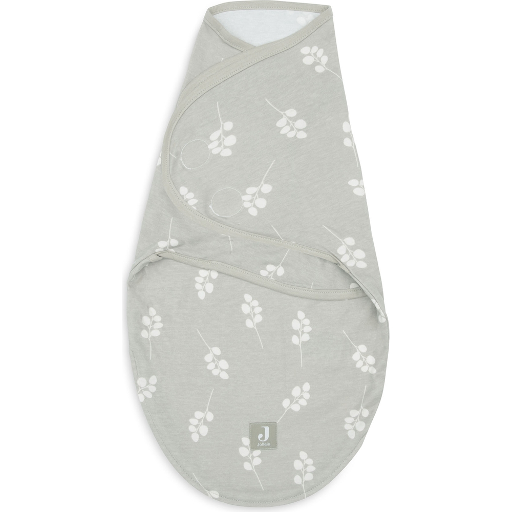 Jollein - Couverture d'emmaillotage Twig Olive Green (0-3 mois)