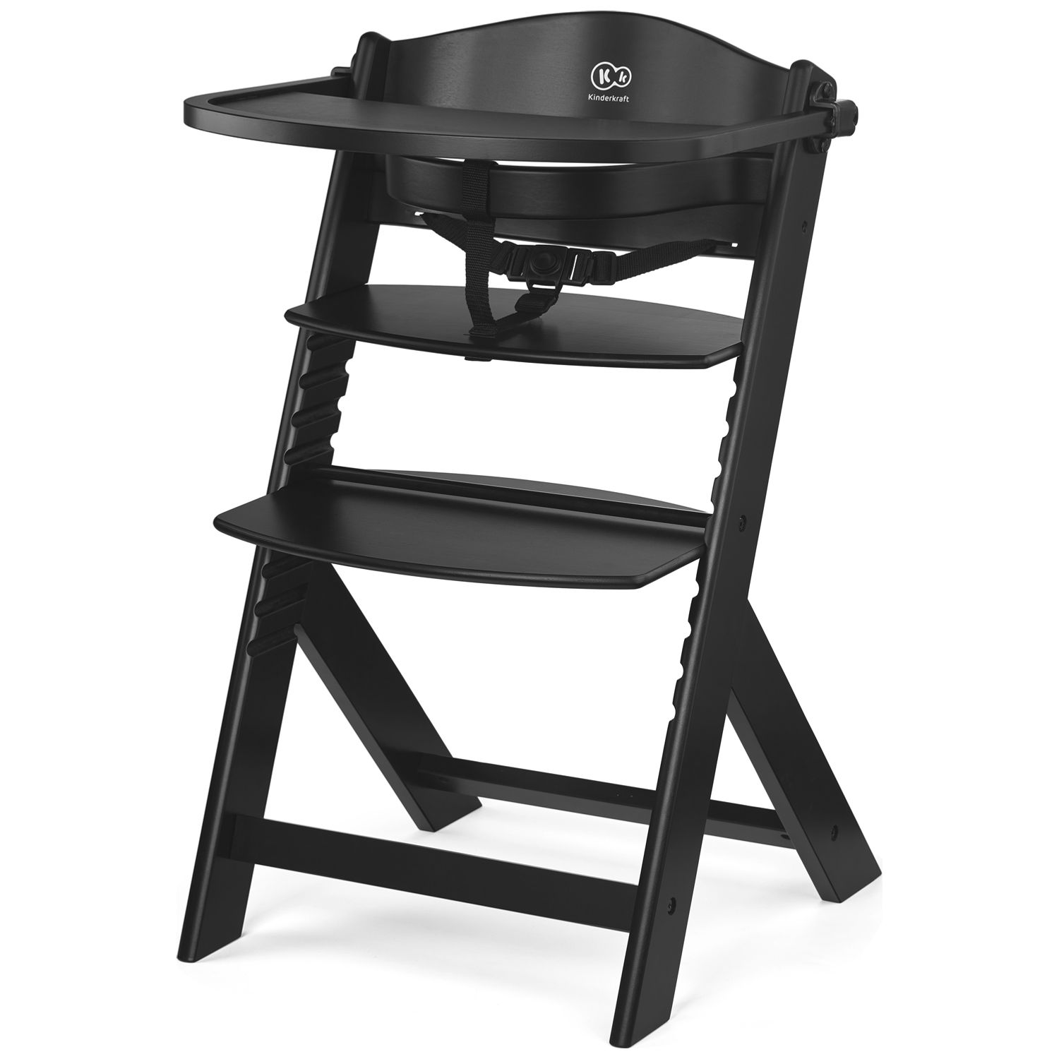 Kinderkraft - Chaise haute évolutive Enock Black