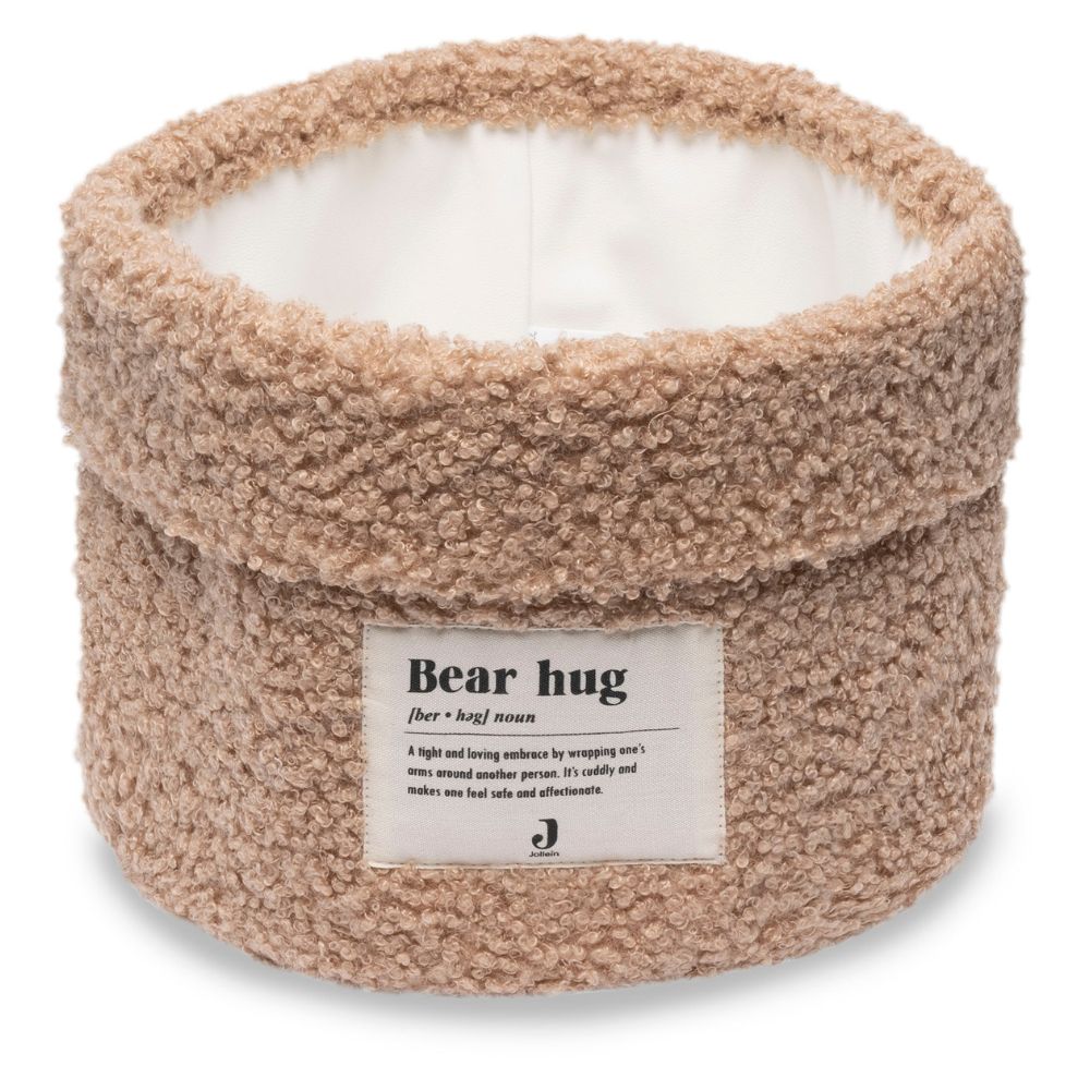 Jollein - Panier de toilette Boucle Biscuit (14 x 18 cm)