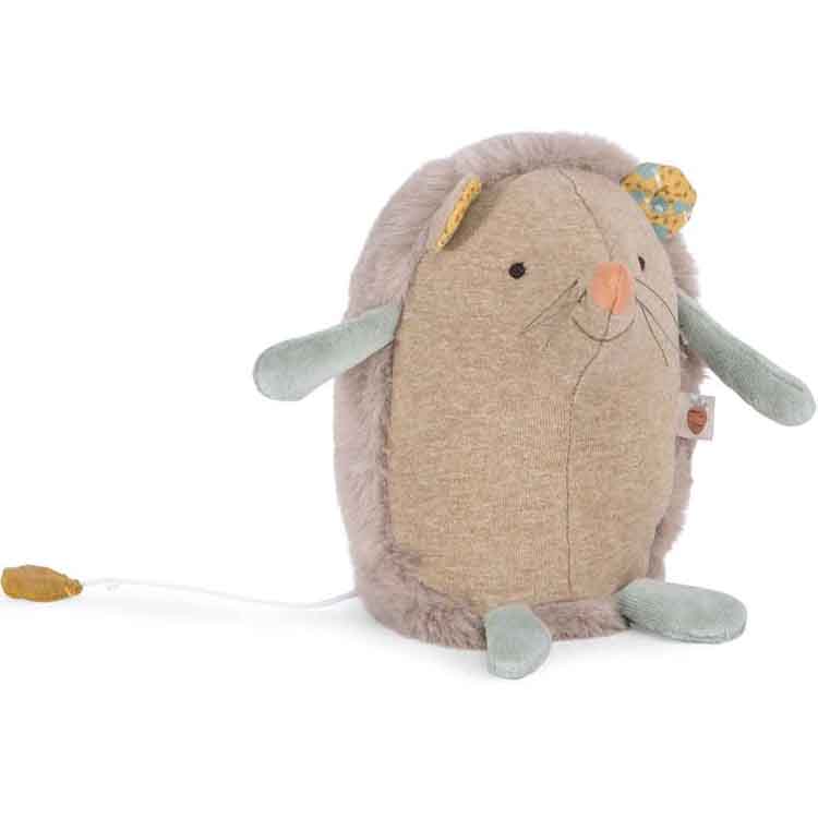 Moulin Roty - Peluche musicale Hérisson Trois petits lapins