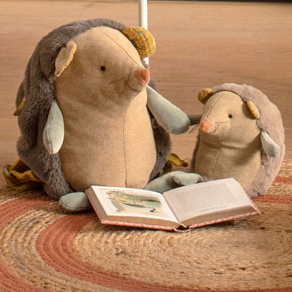 Peluche musicale Hérisson Trois petits lapins (Moulin Roty) - Image 3