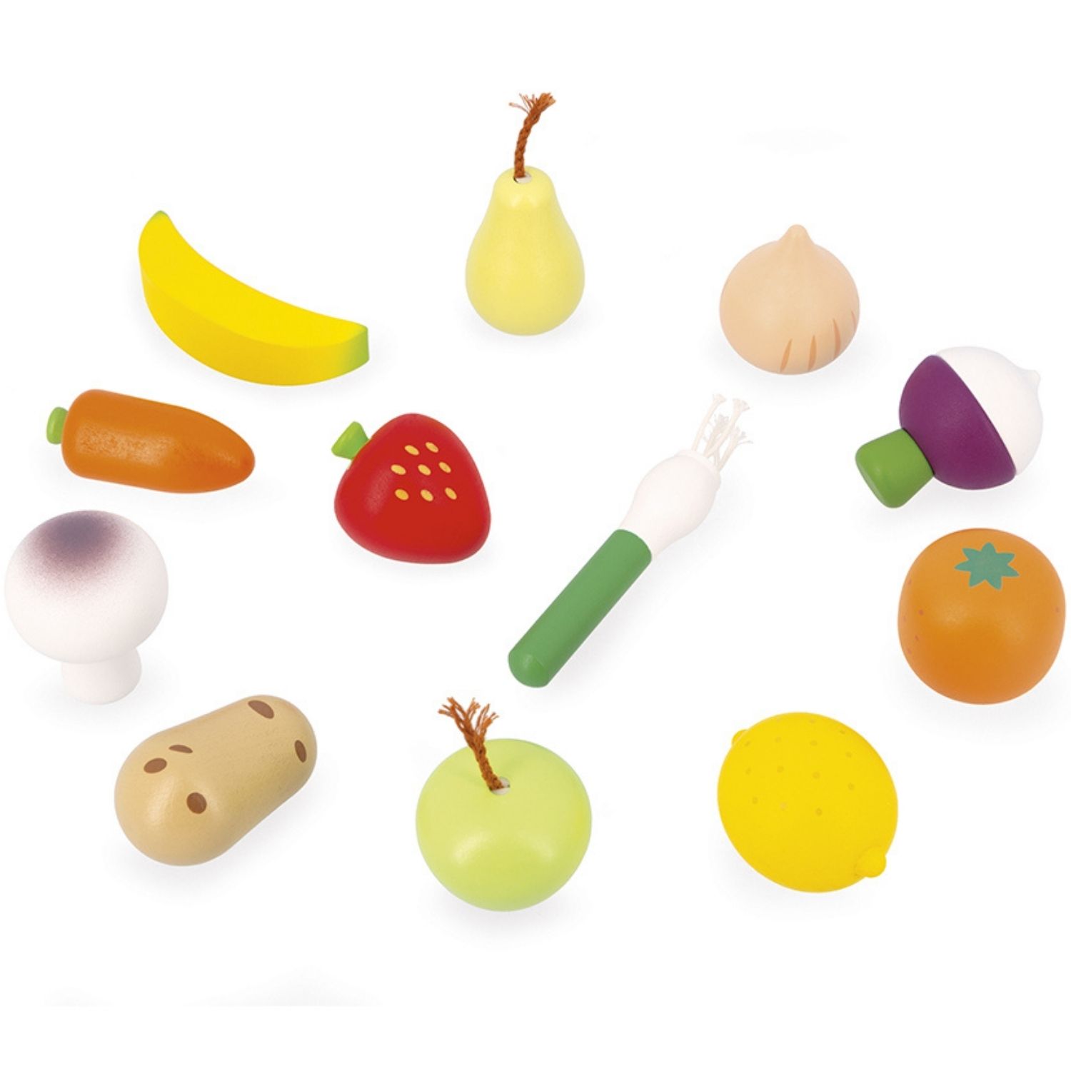 Filet de fruits et légumes Mamie Soleil (12 pièces) (Janod) - Image 6