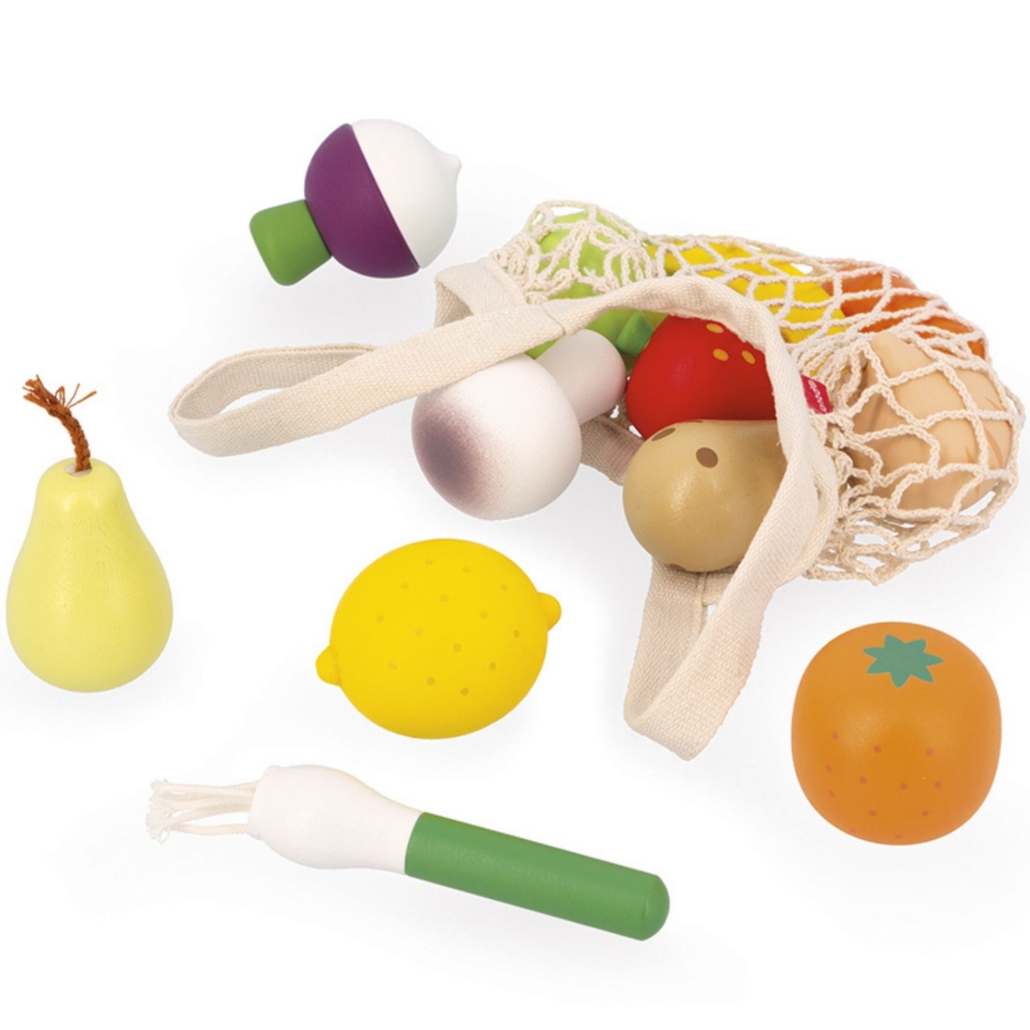 Filet de fruits et légumes Mamie Soleil (12 pièces) (Janod) - Image 7