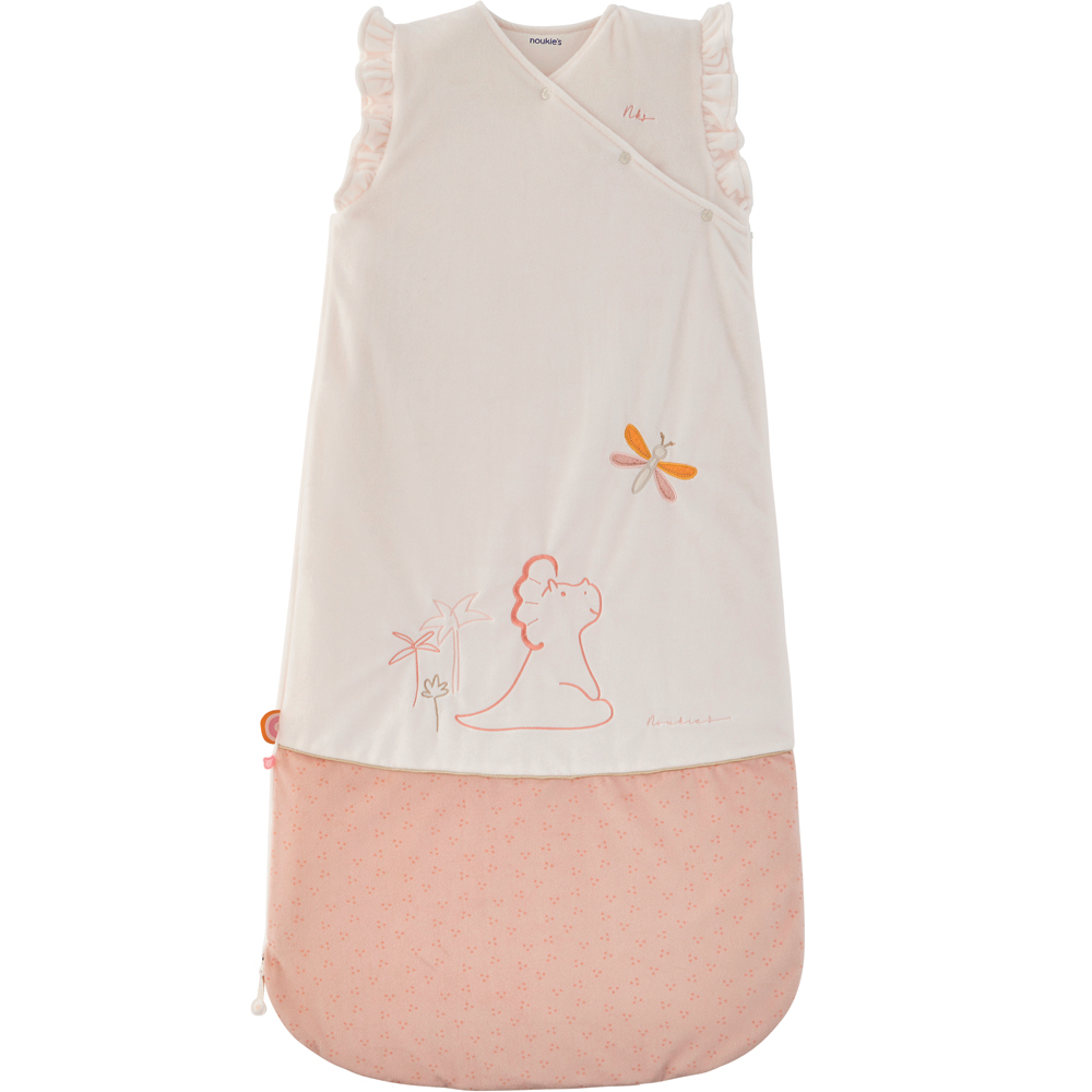 Noukie's - Gigoteuse Popsie en veloudoux écru TOG 2-3,5 (100 cm)