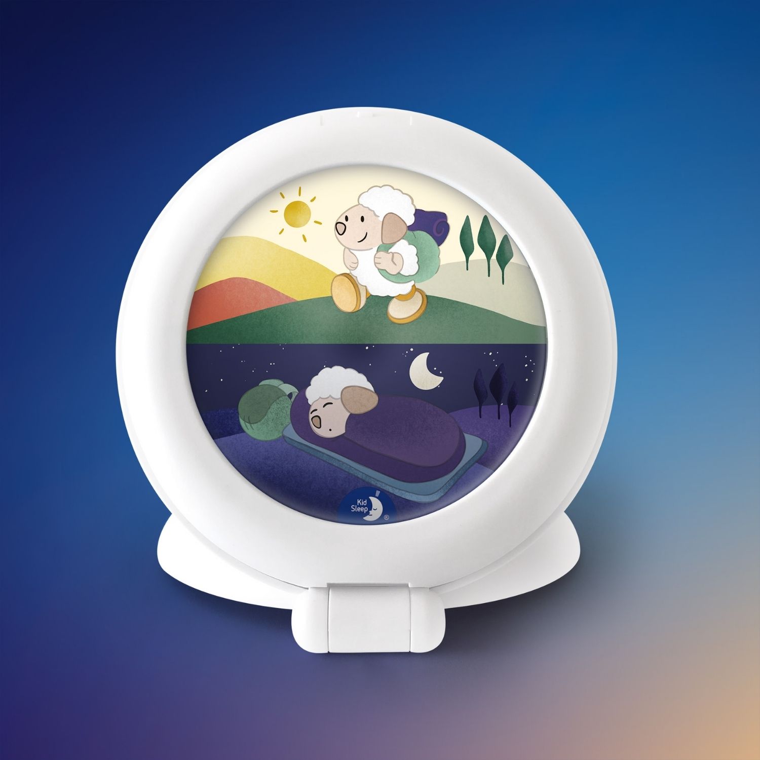 Veilleuse indicateur de réveil Kid'Sleep Globetrotter blanc (Pabobo) - Image 2